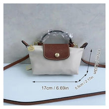 Load image into Gallery viewer, LoShop Women&#39;s Spring Autumn Versatile Mini Handbag Fashion Niche Designer Shoulder Bag Purses Handbags(Beige)
