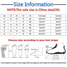 Load image into Gallery viewer, Running Sneaker for Women Women Breathable Lace Up Shoes Casual Shoes Unisex Lightweight Work Shoes Sporty Breathable Slip Work Trainers Women Athletic Shoes Flat Feet (Pink, 8)
