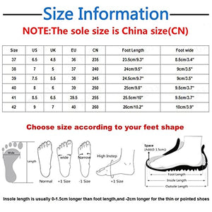 Running Sneaker for Women Women Breathable Lace Up Shoes Casual Shoes Unisex Lightweight Work Shoes Sporty Breathable Slip Work Trainers Women Athletic Shoes Flat Feet (Pink, 8)