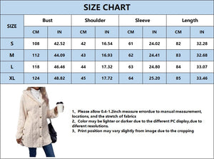 Tazeap Women's Warm Fuzzy Fleece Jacket Long Sleeve Button Down Open Front Hooded Fall Loose Knit Graphic Coats Red