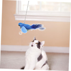 Hohopeti Cat Noise Toy Household Kitten Toy Portable Kitten Toy Portable Cat Teasing Toy Hanging Cat Toys Small Kitten Toy Interesting Cat Bird Toy Funny Toy The Cat Hanging Toys Pp