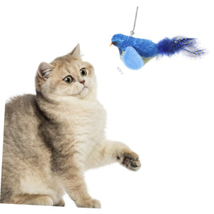 Hohopeti Cat Noise Toy Household Kitten Toy Portable Kitten Toy Portable Cat Teasing Toy Hanging Cat Toys Small Kitten Toy Interesting Cat Bird Toy Funny Toy The Cat Hanging Toys Pp