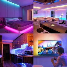 Load image into Gallery viewer, DAYBETTER LED Strip Lights 130ft Lights Strip for Bedroom, Desk, Indoor Room Bedroom Brithday Gifts RGB Decor with Remote and 24V Power Supply
