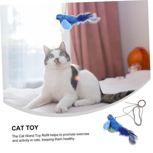 Hohopeti Cat Noise Toy Household Kitten Toy Portable Kitten Toy Portable Cat Teasing Toy Hanging Cat Toys Small Kitten Toy Interesting Cat Bird Toy Funny Toy The Cat Hanging Toys Pp