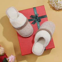 Cargar imagen en el visor de la galería, Cozy Slippers for Women Indoor and Outdoor Fuzzy House Shoes with Memory Foam Anti-Skid Sole Gifts for Women Mom Ladies
