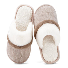 ギャラリービューアに画像を読み込み、Cozy Slippers for Women Indoor and Outdoor Fuzzy House Shoes with Memory Foam Anti-Skid Sole Gifts for Women Mom Ladies
