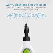 Load image into Gallery viewer, Steamfast SF-210 Handheld Steam Cleaner with 6 Accessories Included to Remove Dirt, Grime, Grease, White
