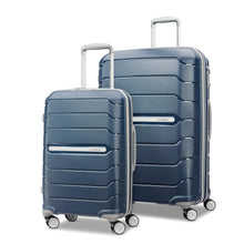 Load image into Gallery viewer, Samsonite Freeform Hardside Expandable with Double Spinner Wheels, Navy, 2-Piece Set (21/28)
