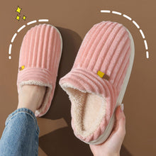 ギャラリービューアに画像を読み込み、Women&#39;s Slippers Closed-back Fuzzy Faux Wool Soft Lightweight Non slip Home Shoes Fleece Indoor Outdoor Soles Comfy Shoes Pink, 6
