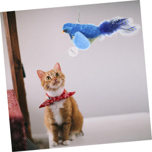 Hohopeti Cat Noise Toy Household Kitten Toy Portable Kitten Toy Portable Cat Teasing Toy Hanging Cat Toys Small Kitten Toy Interesting Cat Bird Toy Funny Toy The Cat Hanging Toys Pp