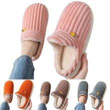 ギャラリービューアに画像を読み込み、Women&#39;s Slippers Closed-back Fuzzy Faux Wool Soft Lightweight Non slip Home Shoes Fleece Indoor Outdoor Soles Comfy Shoes Pink, 6
