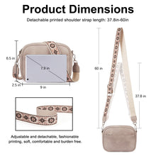 Load image into Gallery viewer, CLUCI Crossbody Bags for Women Trendy, Vegan Leather Shoulder Handbags，Purses for Women with Adjustable Wide Strap
