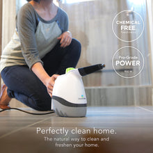 Load image into Gallery viewer, Steamfast SF-210 Handheld Steam Cleaner with 6 Accessories Included to Remove Dirt, Grime, Grease, White
