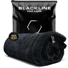 Load image into Gallery viewer, Blackline Drying Towel #1 Rated Car Drying Towel for Car Detailing Streak Free, XL 1300 GSM Premium Ultra Soft Microfiber, Twisted-Loop Microfiber Towels for Cars 24&quot; x 36&quot;
