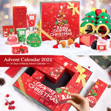 Load image into Gallery viewer, LUCOTIYA Advent Calendar 2024-24 Days of Beauty Advent Calendar, Bath and Body Gifts Sets for Women, Christmas Gift Baskets for Women, Skincare Beauty Advent Calendar
